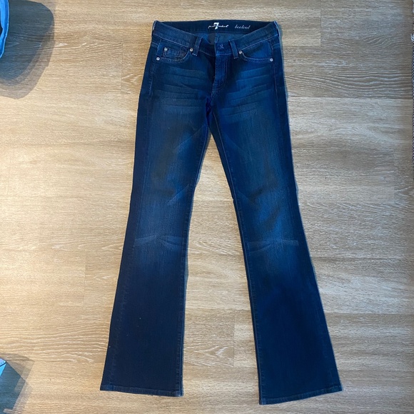 Seven for all Mankind bootcut denim jeans - Picture 1 of 6